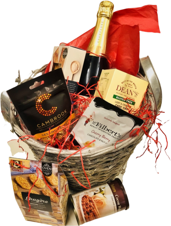 Champagne Hamper, And Artisan Delicious Goodies