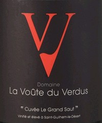 Le Grand Saut, La Voûte du Verdus, AOP Languedoc